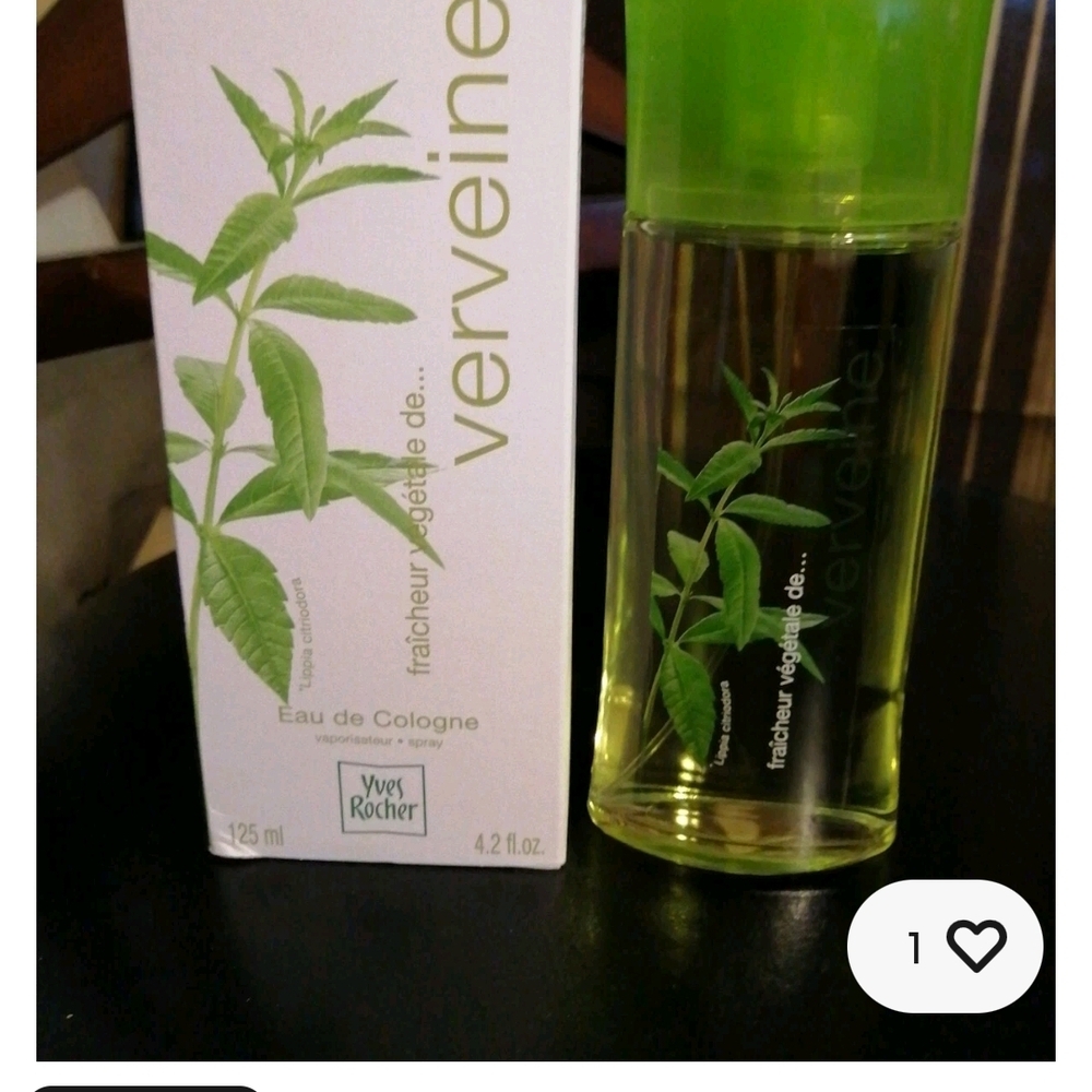 Yves Rocher Verveine Eau de Cologne Spray RARE